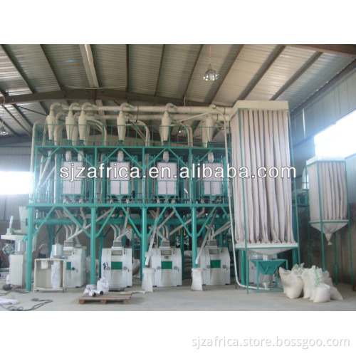 20T/H high out put wheat flour making machine to produce the China stantard GB1355-86 flour to meet Africa market demand
